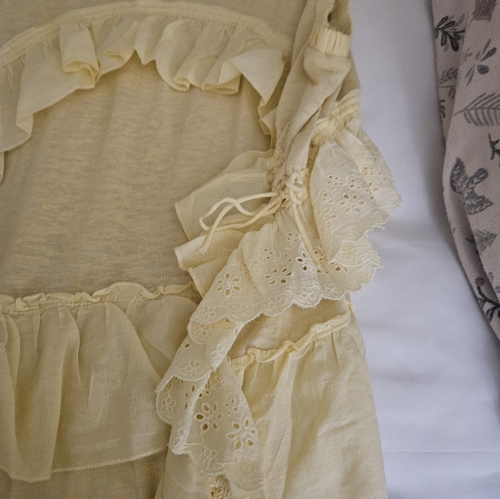 FREE PEOPLE CLAIRE TEE - Picture 4 of 7
